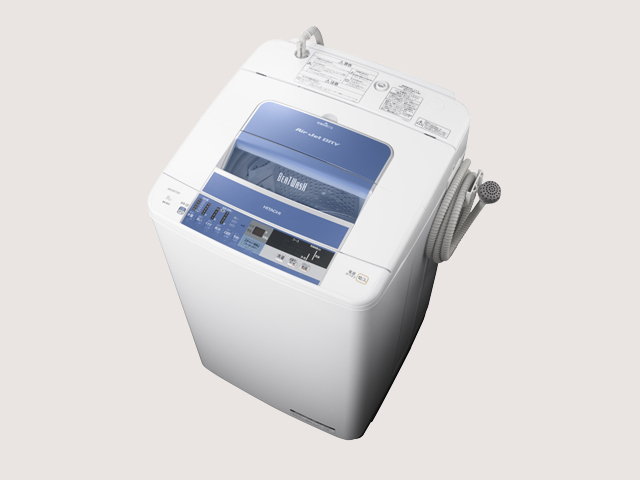 洗濯機・衣類乾燥機：日立の家電品