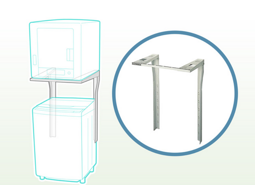 洗濯機の上に衣類乾燥機を設置したいです。：日立の家電品