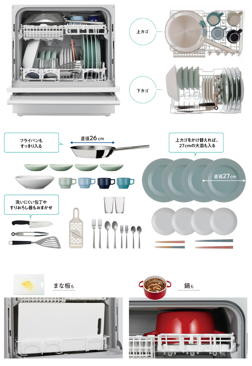 Panasonic 食器洗い乾燥機（食洗機） NP-TA4-W ：激安安心家電品.com