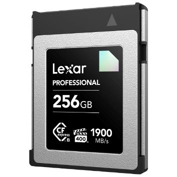 Lexar、世界最速のCFexpress Type A Card GOLDシリーズ¹、CFexpress
