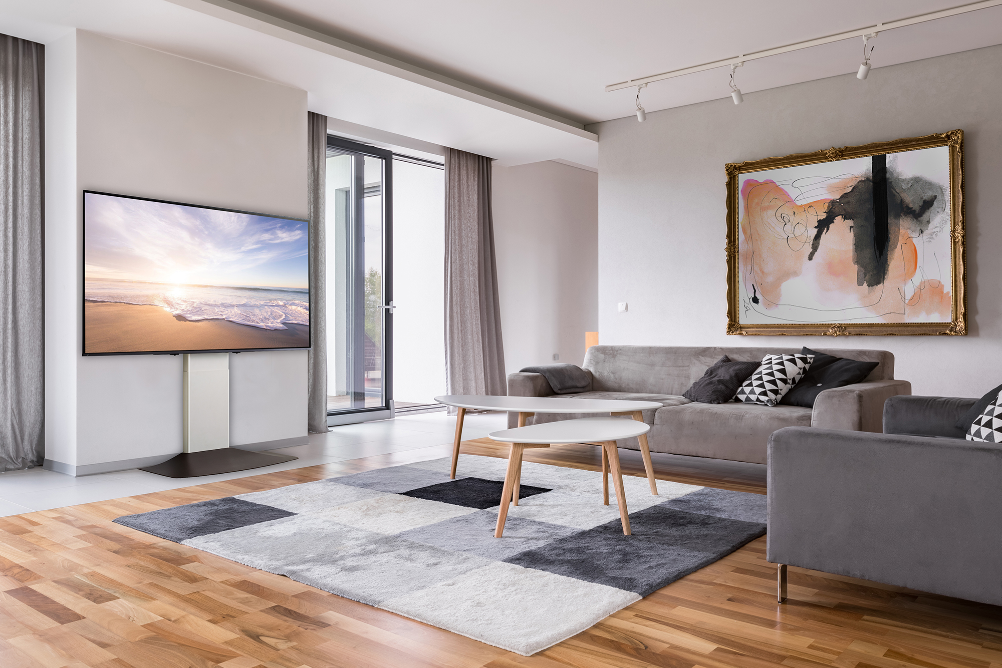 壁寄せテレビスタンド WS-F820-WD WS-F820-WNの購入はこちらから