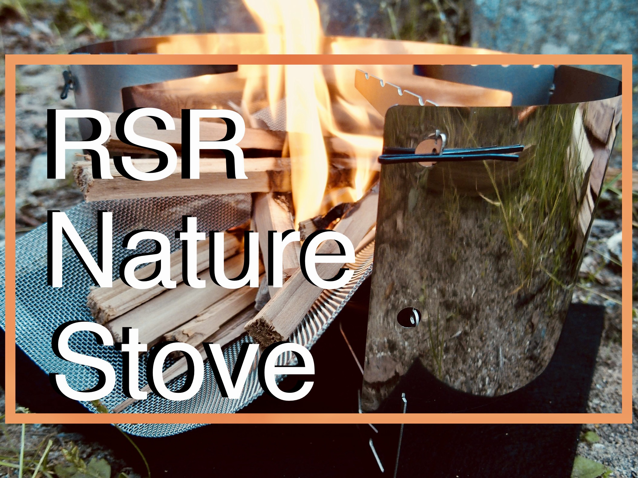 ギアレビュー]RSR Naturestove! 160gの圧倒的な軽さ!耐風性抜群の