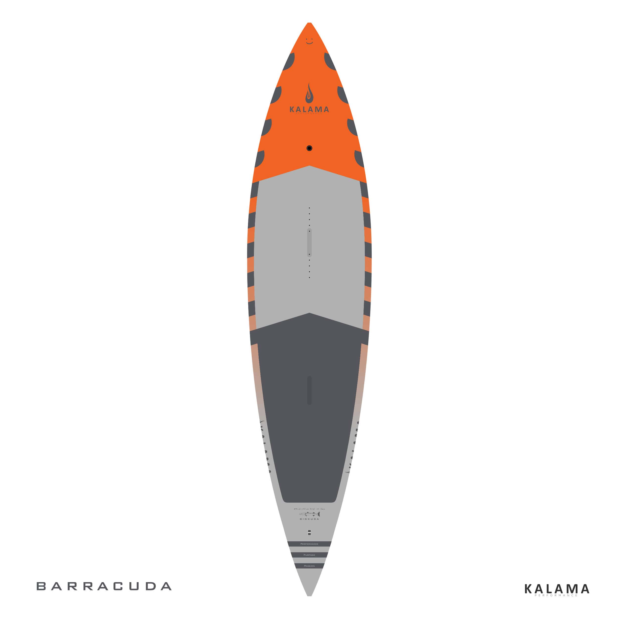 Barracuda V2 Big Cuda | Kalama Performance Foil, SUP & Surf boards