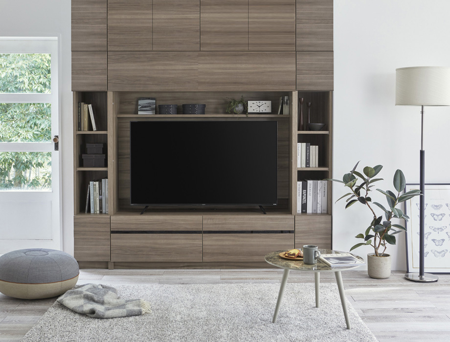 セミオーダー壁面収納GRANNER2(グラナー2）テレビボード天板高45cm（幅