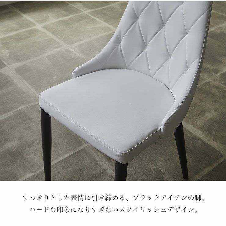 チェア 2脚セット ダイニングチェア 椅子 イス レザー チェア デスク