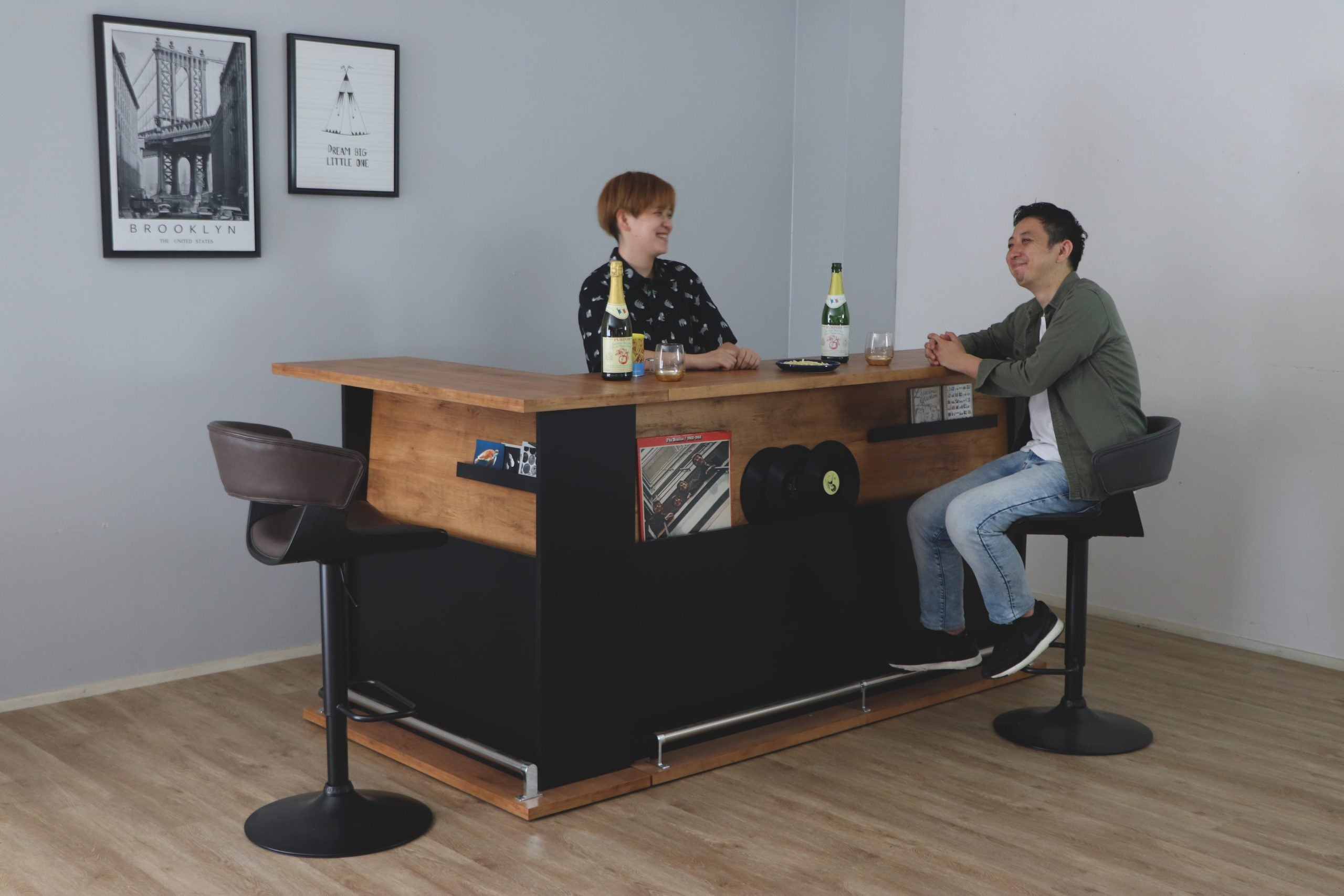 組立・引取サービス無料 | ネイツ 170 バーカウンター バーテーブル