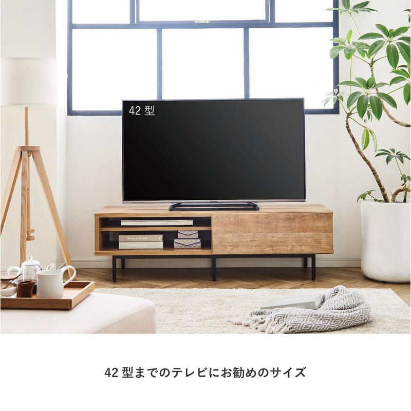 KaguBuy ルーレウ 日本製 テレビ台 ローボード 完成品 140cm幅 テレビ