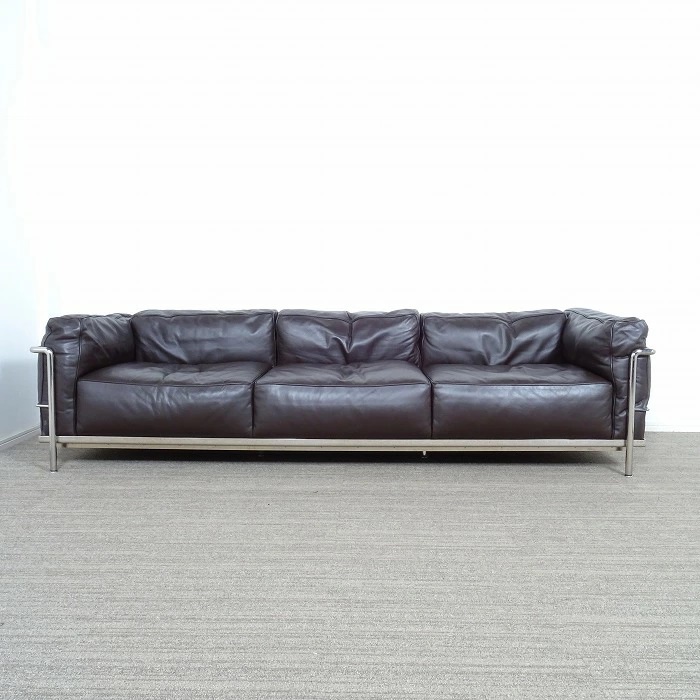 Cassina カッシーナ LC3 3人掛けソファ フェザーパッディング FX