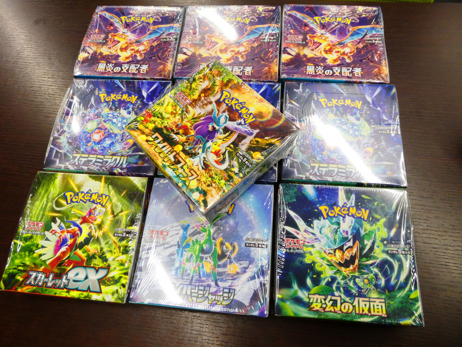 買取専門 金のクマ 八戸店🧸 ポケカ BOX を大量にお買取りさせて