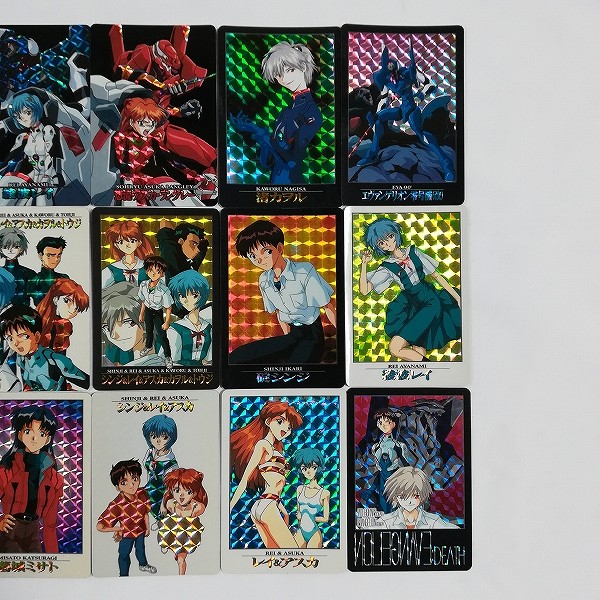 買取】新世紀エヴァンゲリオン カードダス 1弾 初版 2弾 キラコンプ 計