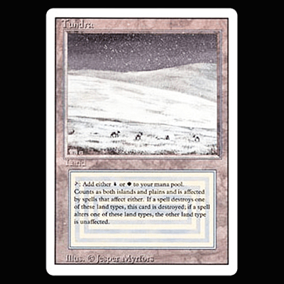 参考価格】MTG 3ED Tundra (英) | カード | 相場金額【買取コレクター】