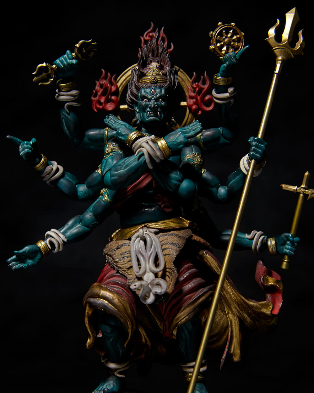 タケヤ式自在置物 KT-015 軍荼利明王｜KTプロジェクト｜海洋堂