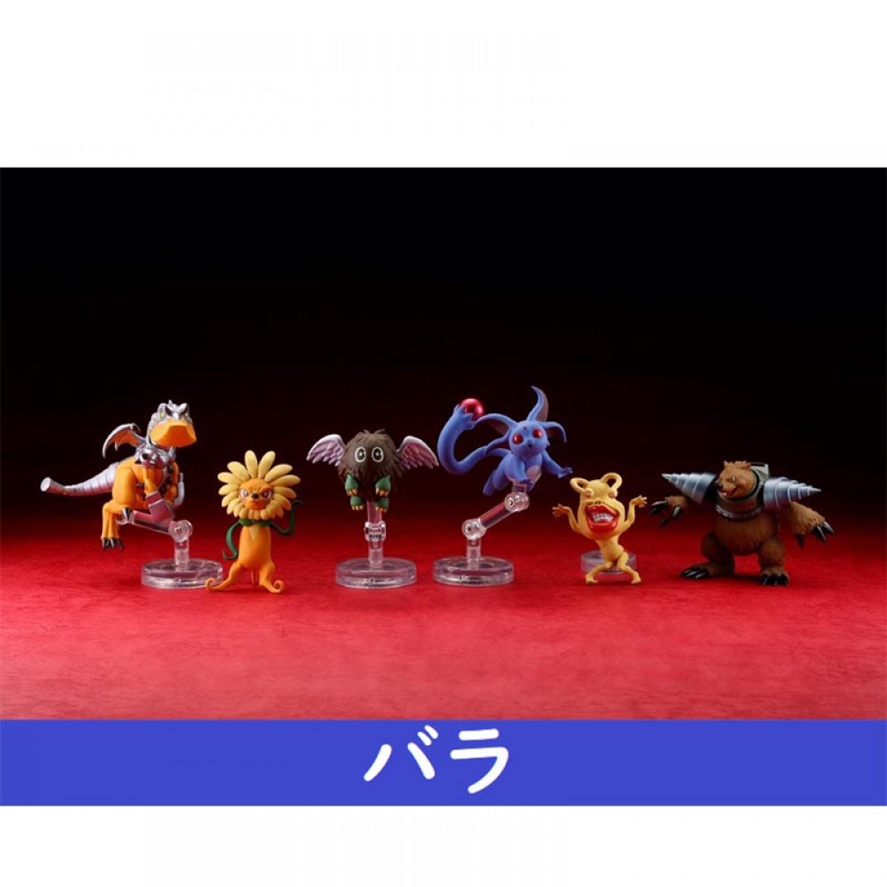 アニメ「遊☆戯☆王」シリーズ 立体モンスターコレクション 第1弾（全6