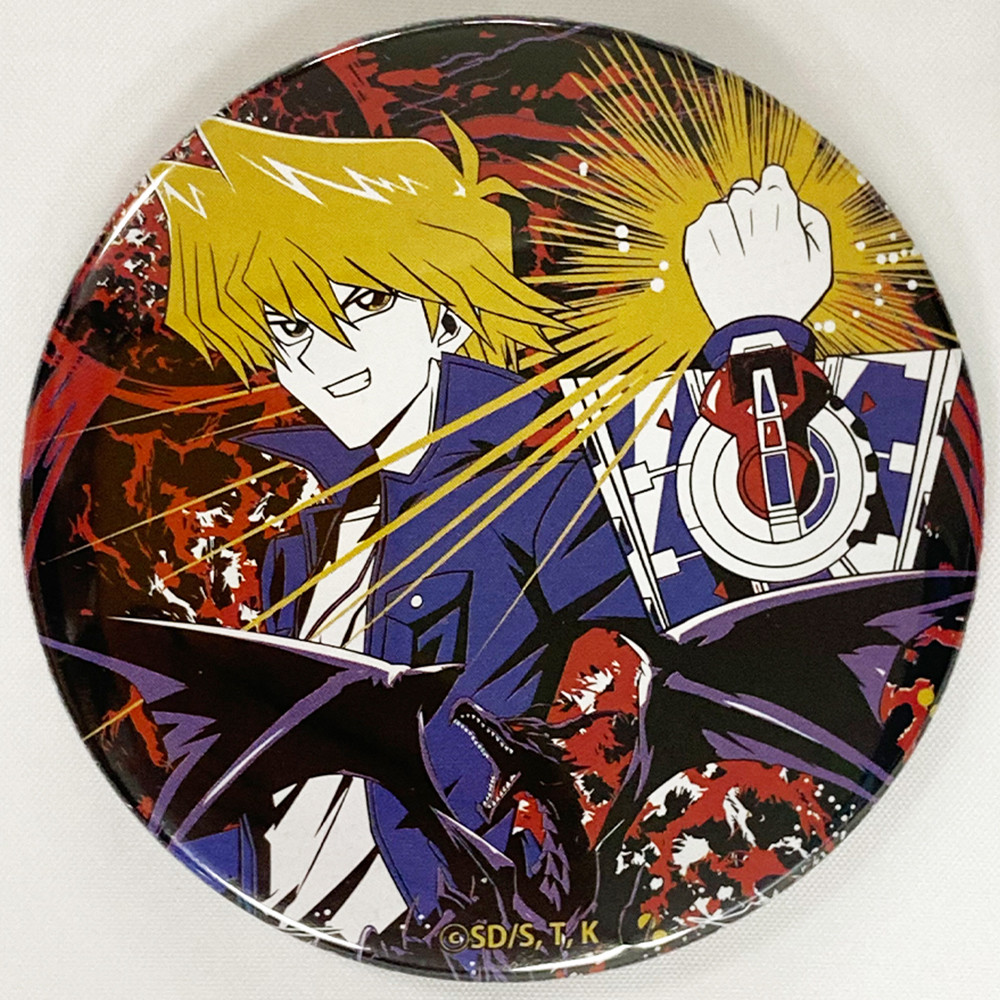 ANI XROSS 遊☆戯☆王デュエルモンスターズ Tシャツ (缶バッジ付き