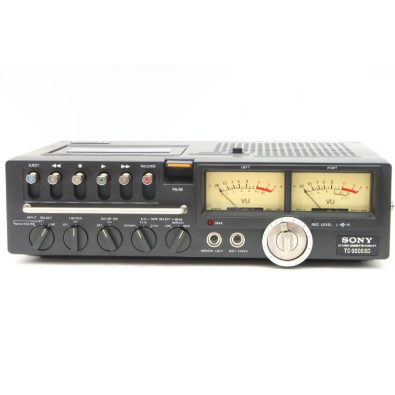買取実績 |SONY ソニー デンスケ3000 TC-3000SD ポータブルカセット