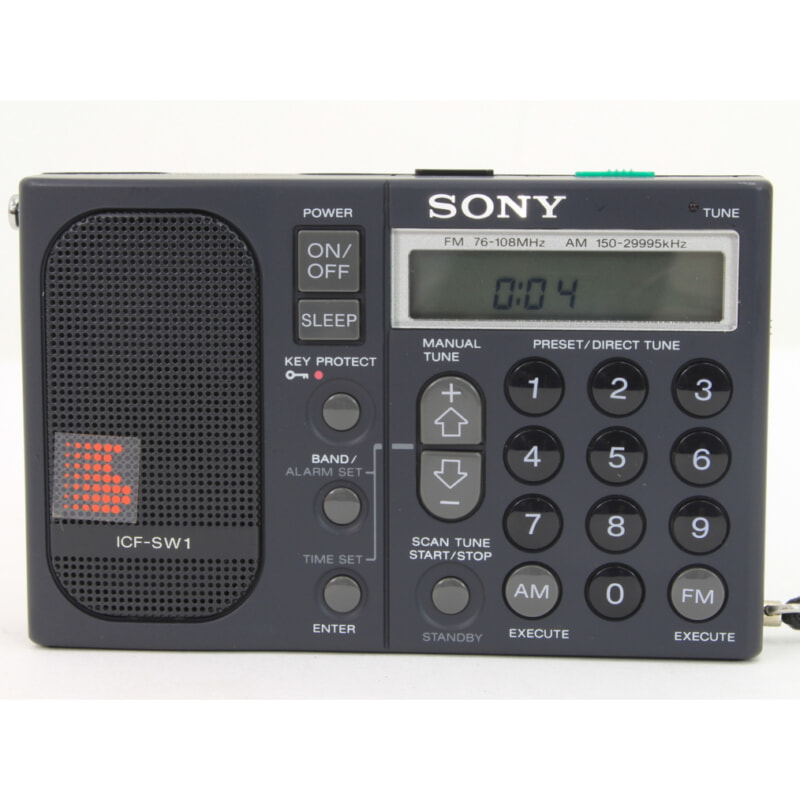 買取実績 |SONY ソニー ICF-SW1 FMステレオ/LW/MW/SW PLL