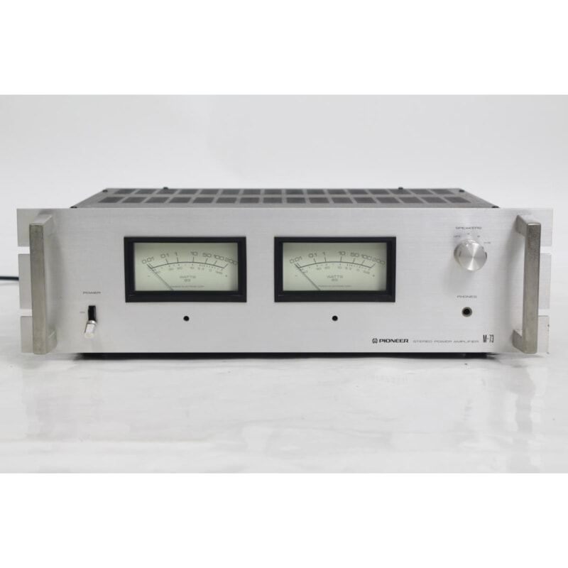 買取実績 |Pioneer/パイオニア ステレオパワーアンプ [M-73] - 京都の