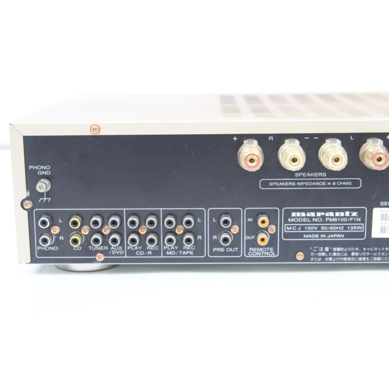 買取実績 |marantz マランツ PM6100/F1N プリメインアンプ - 大阪支店