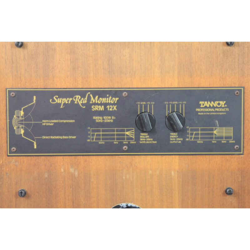 買取実績 |TANNOY Super Red Monitor SRM 12X 2Wayスピーカー ペア
