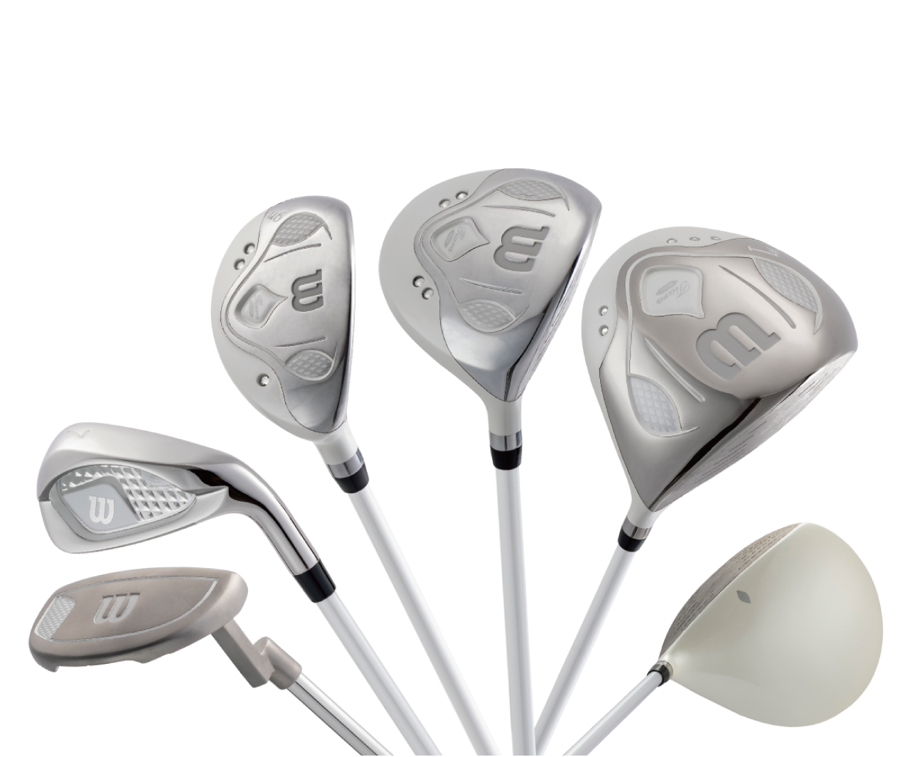 打ちやすさに可愛さをプラス！レディスクラブセット【Tiara Niino】新