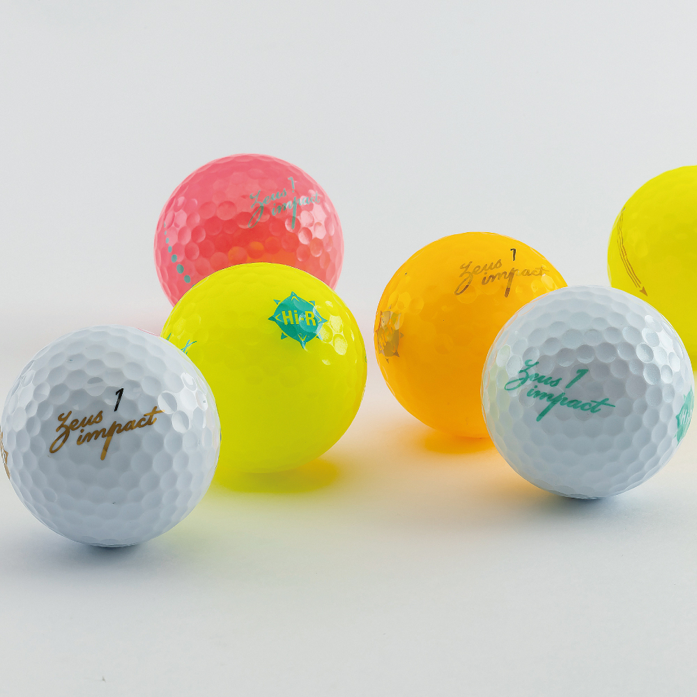 反発係数0.85で脅威の飛び！ 日本製高反発3ピースボール・新ゼウス