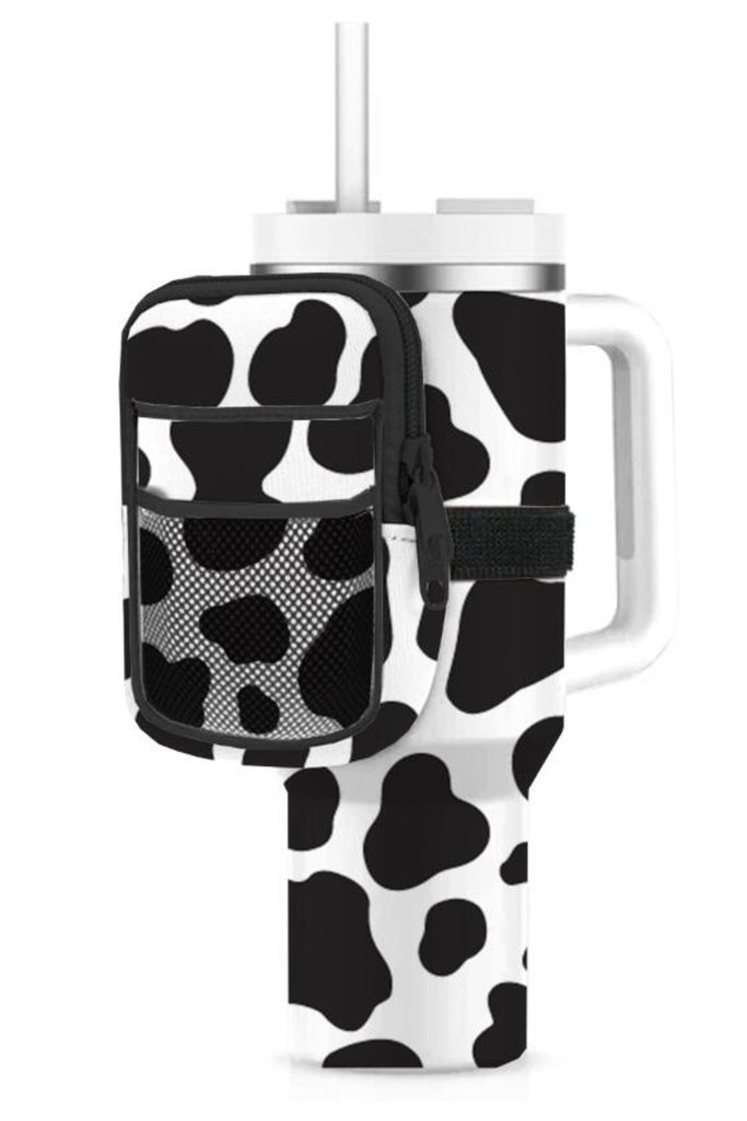 Cow Print Tumbler Zipper Pouch for Phone | Katydid