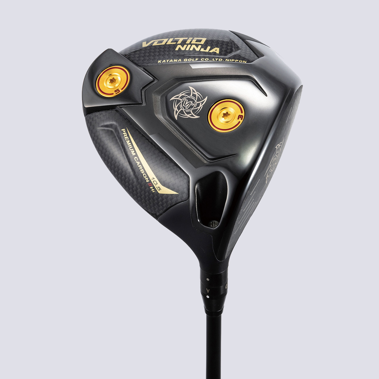 超高反発モデル VOLTIO NINJA PREMIUM CARBON II Hi DRIVER | KATANA GOLF