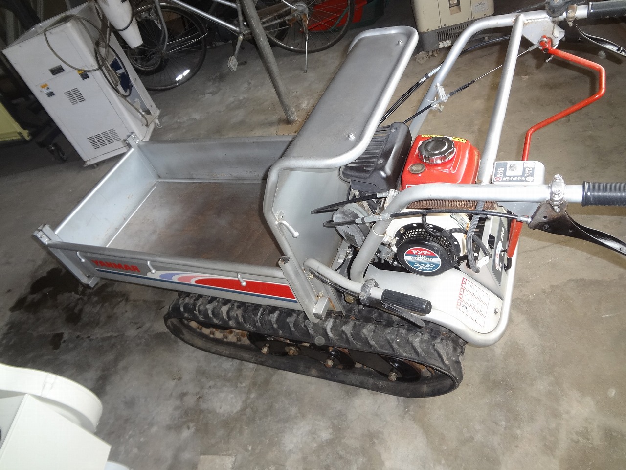 ヤンマークローラ運搬車 MCG900 手動ダンプ 250Kg積み | 中古農機具と