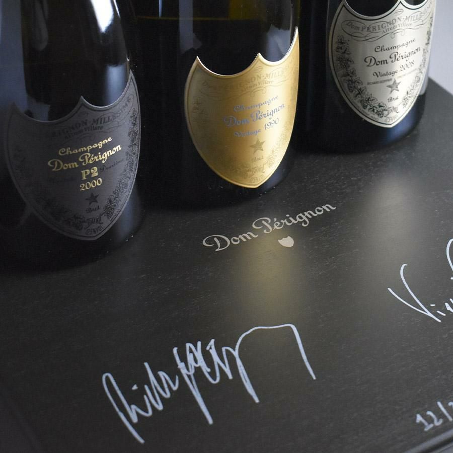 ドンペリ ドンペリニヨン レガシー ミックス ケース ( P3 1990 x1, P2