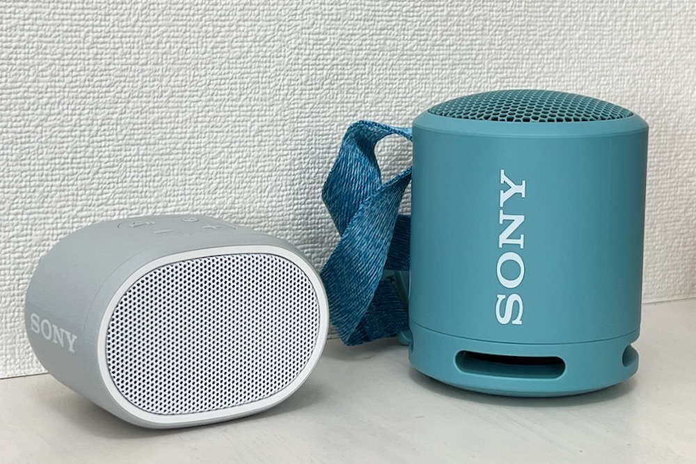 ソニー ワイヤレスポータブルスピーカー SRS-XB13 ライトブルー 2個