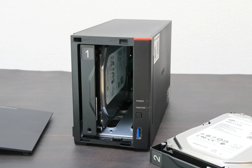 BUFFALOリンクステーションLS720D0402/Nレビュー！ 高コスパな初心者