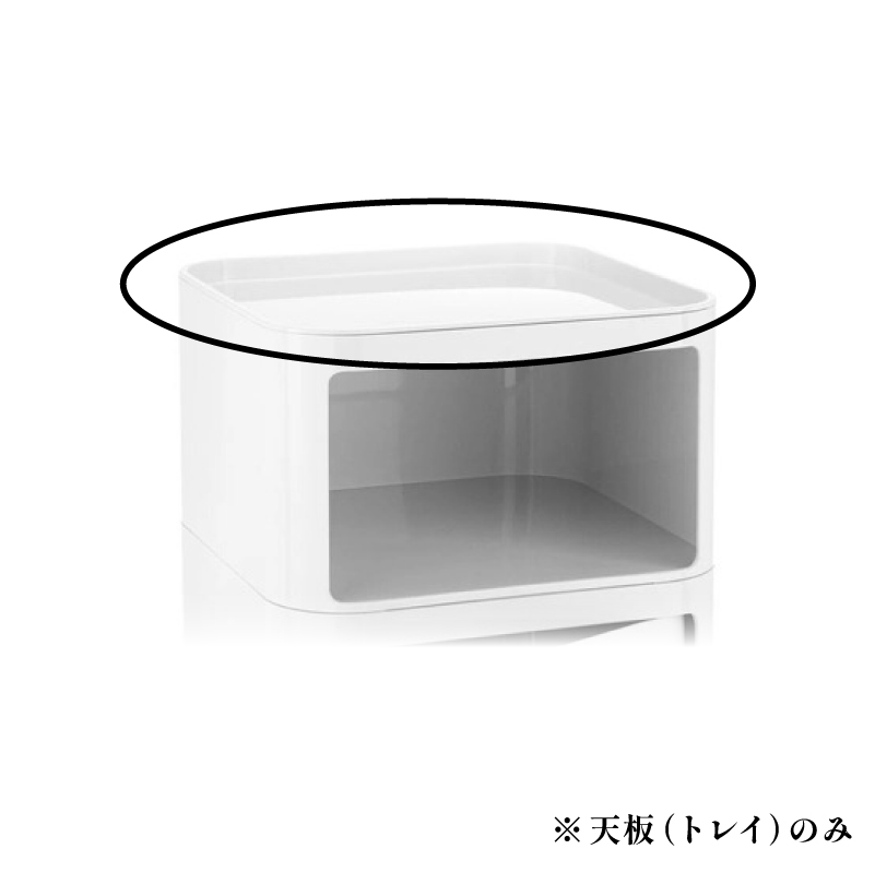 コンポニビリ（ラウンドエレメントトレイ）｜Kartell｜カルテル