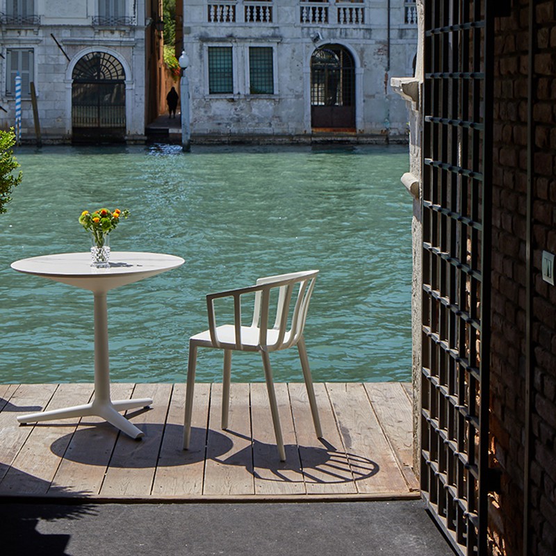 ①希少 Kartell カルテル カウンターチェア 80's? イタリア 円形 楽天