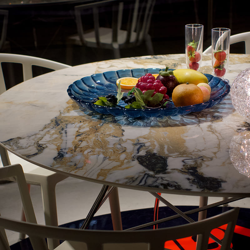 グロッシーラウンド128(トップ シンフォニー/フレーム クローム