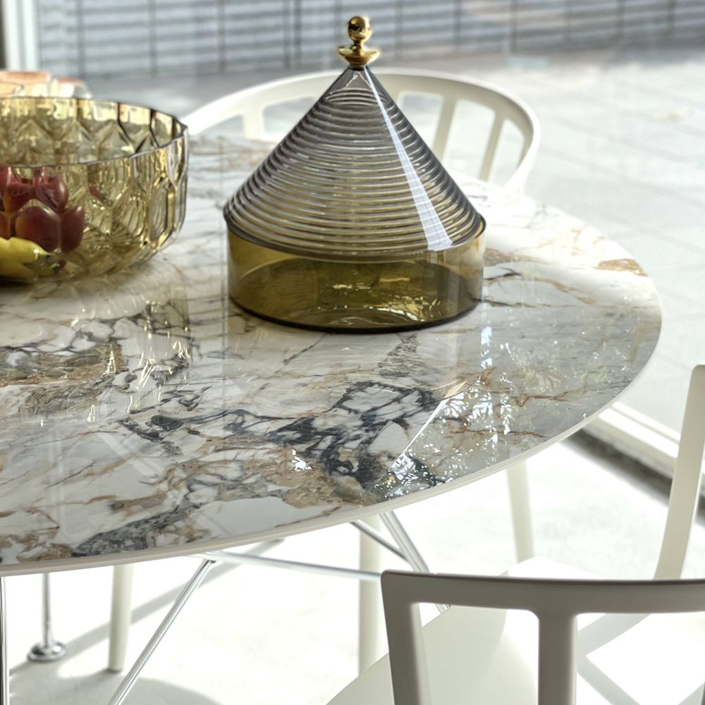 ムルティプロスクエア120（ナチュレツンドラトップ/ブラック脚