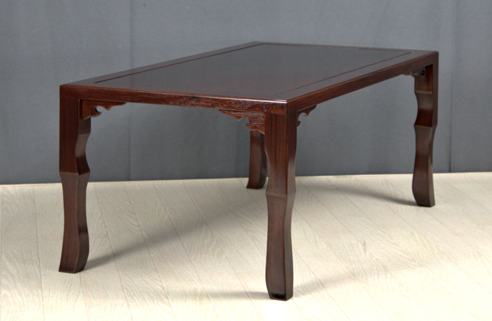 座敷机: 文机 花梨 若畑作 大阪唐木指物伝統工芸品 no.2502 / 唐木家具