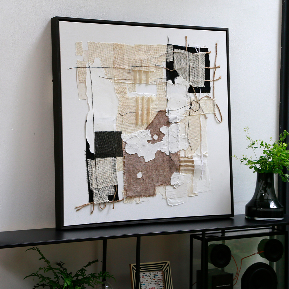 アーティ コラージュ 80×80 cm アート [ Japan Limited ] ｜【KARE