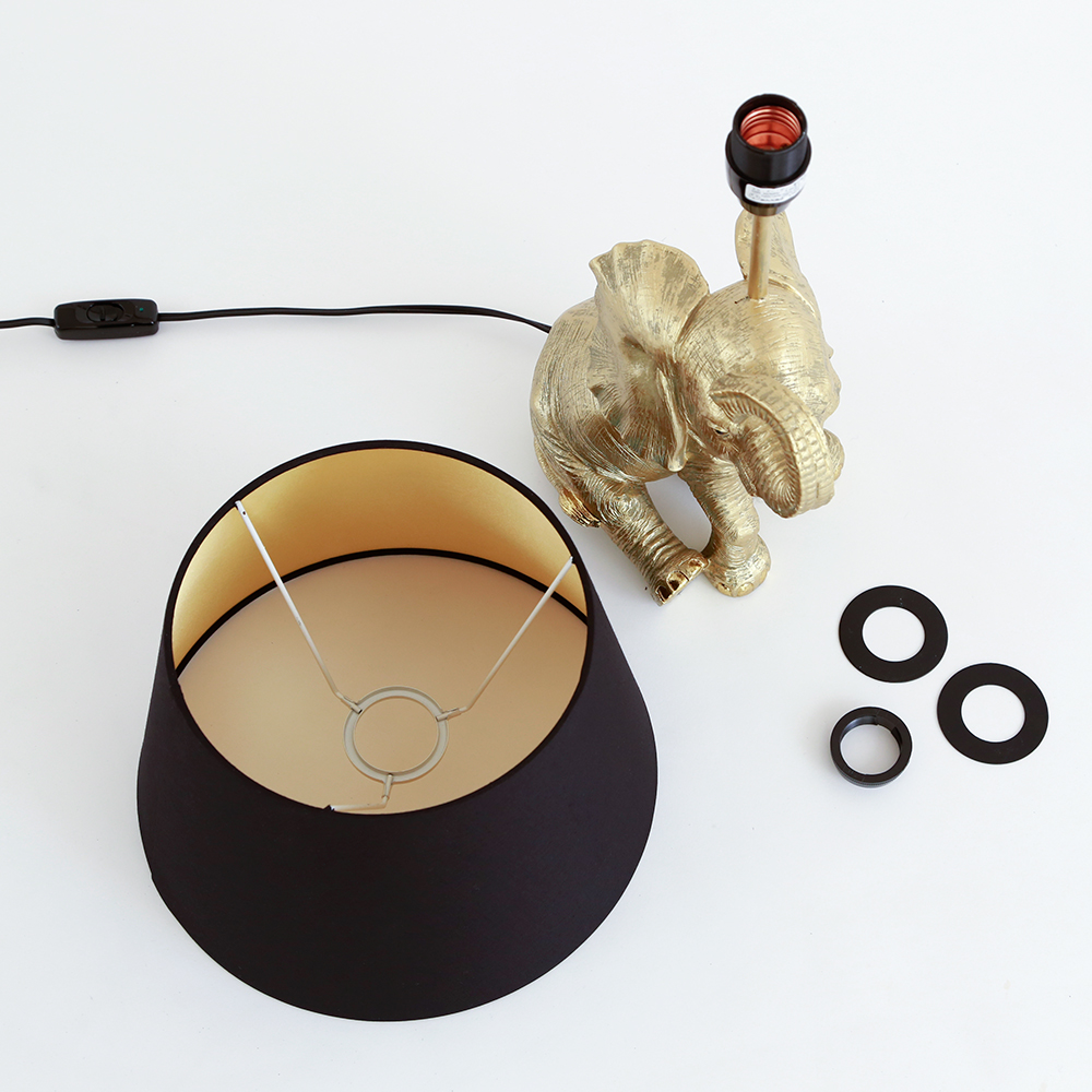 ハッピーエレファント 48cm テーブルランプ ｜【KARE】ドイツの家具