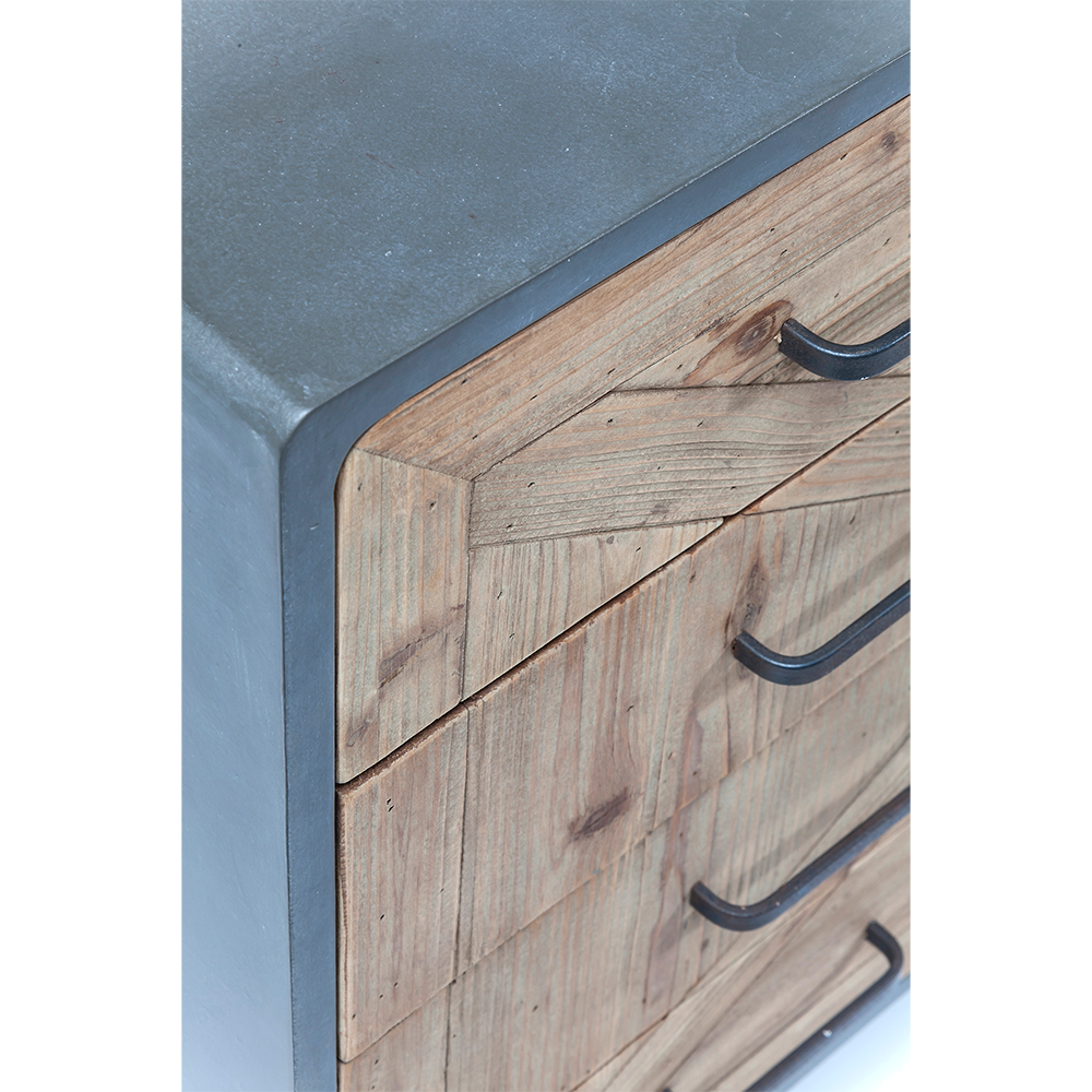 廃番】エックスファクトリー（5Drw） キャビネット - リビングボード