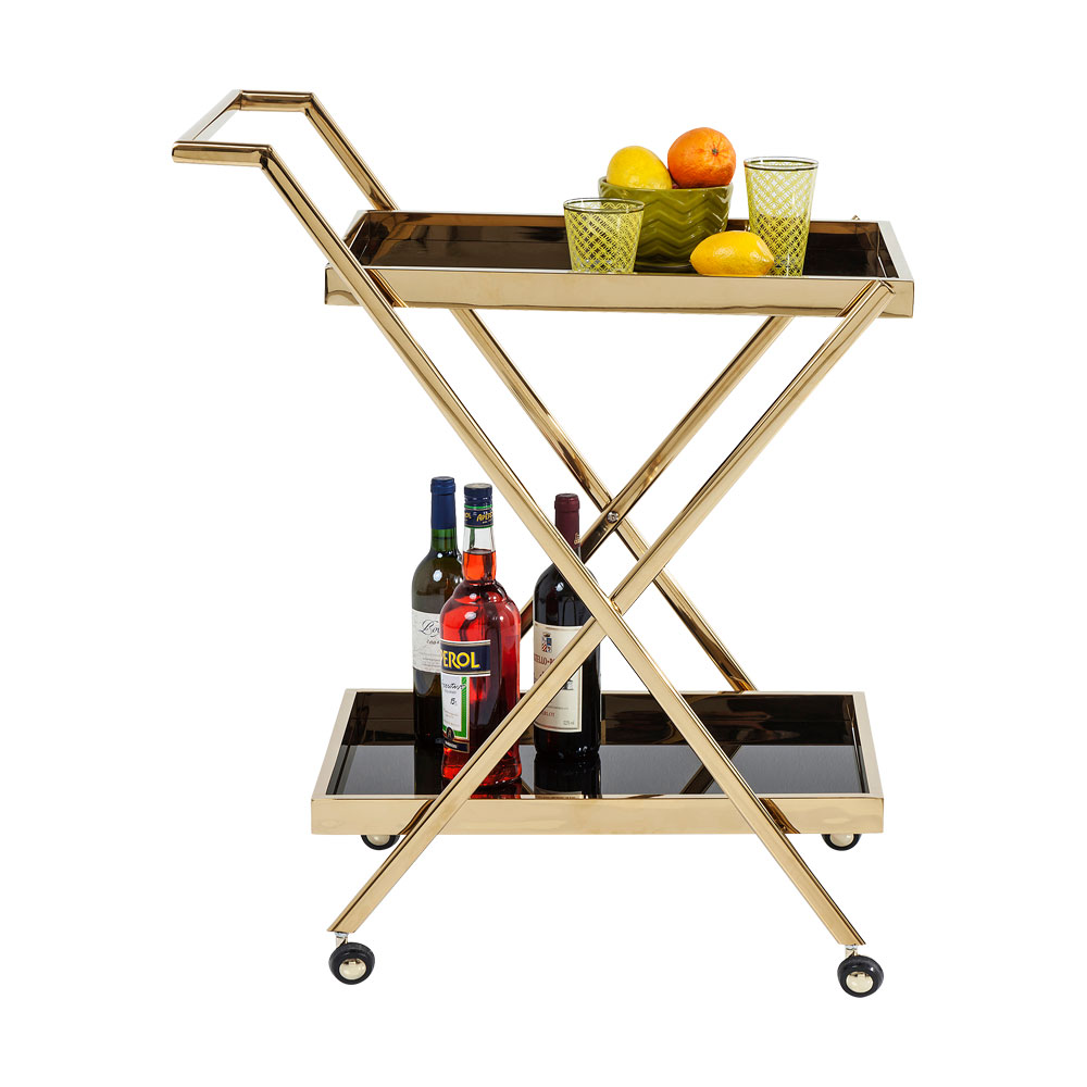 カジノゴールド トレイテーブル/ワゴン - 食器棚・キッチンボード