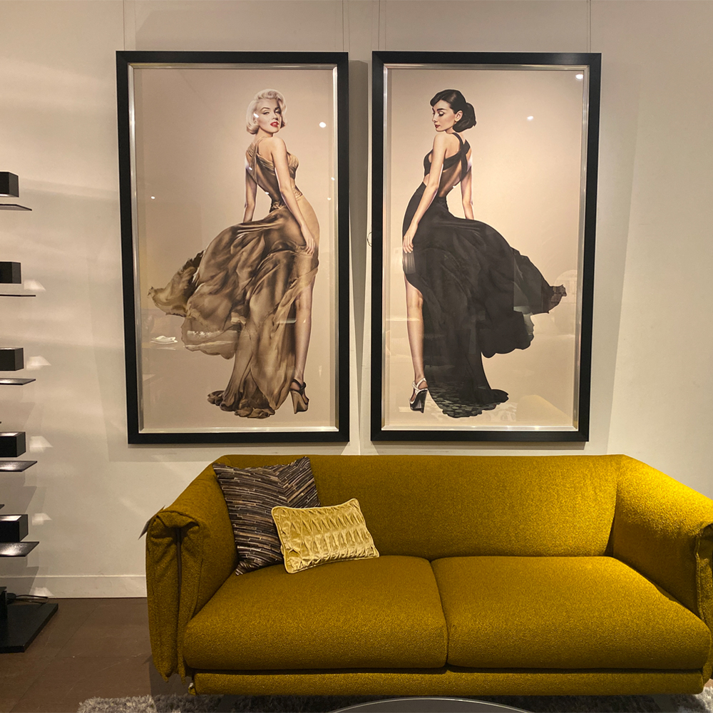 ディーバ172x100cm フレームピクチャー ｜【KARE】ドイツの家具