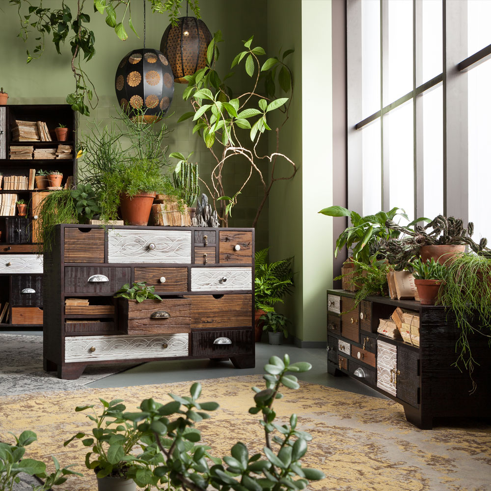 廃番】フィンカ(3 Doors 9Drw) テレビボード - テレビ台・テレビボード