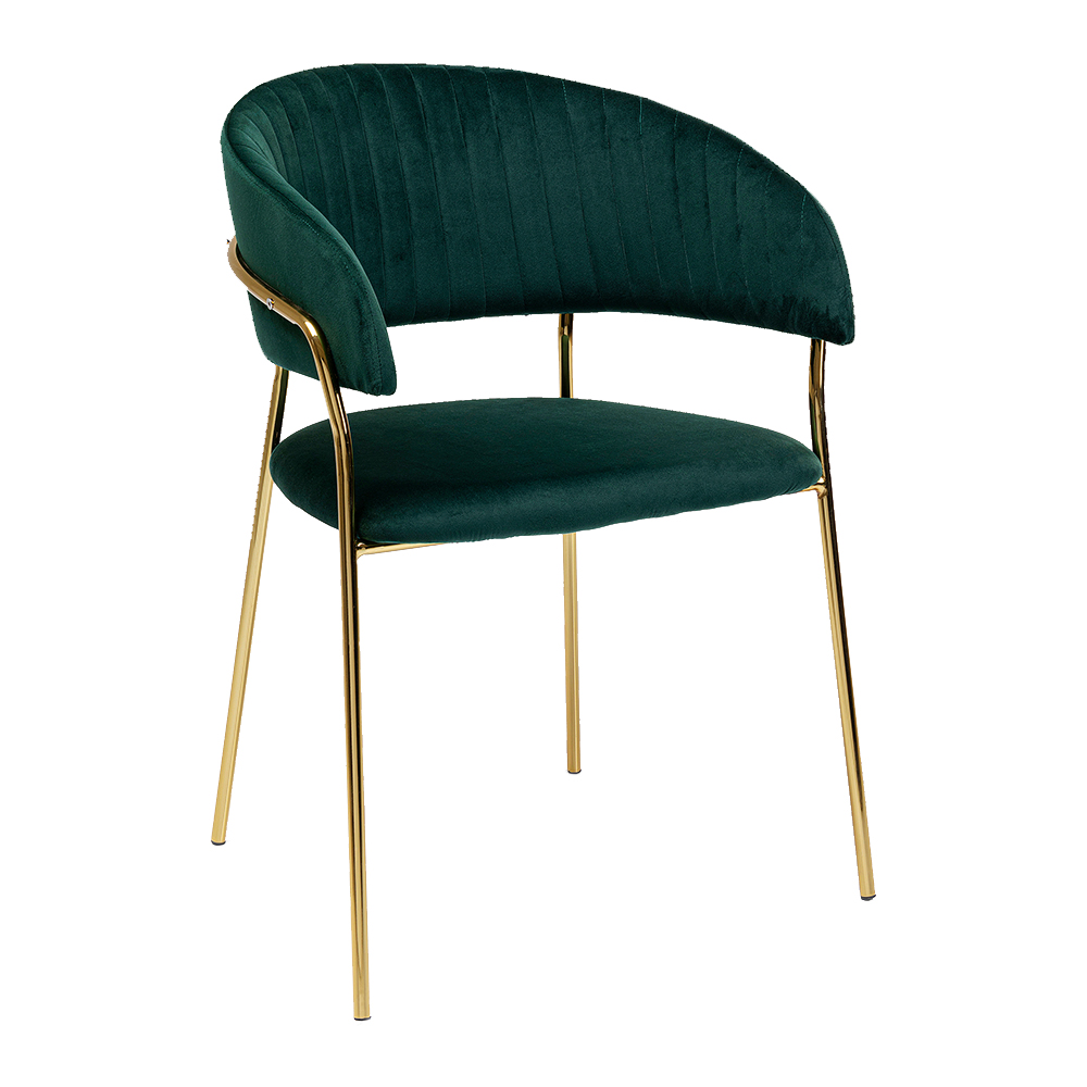 廃番】ベルグリーン アームチェア (2脚セット) - ダイニングチェアの