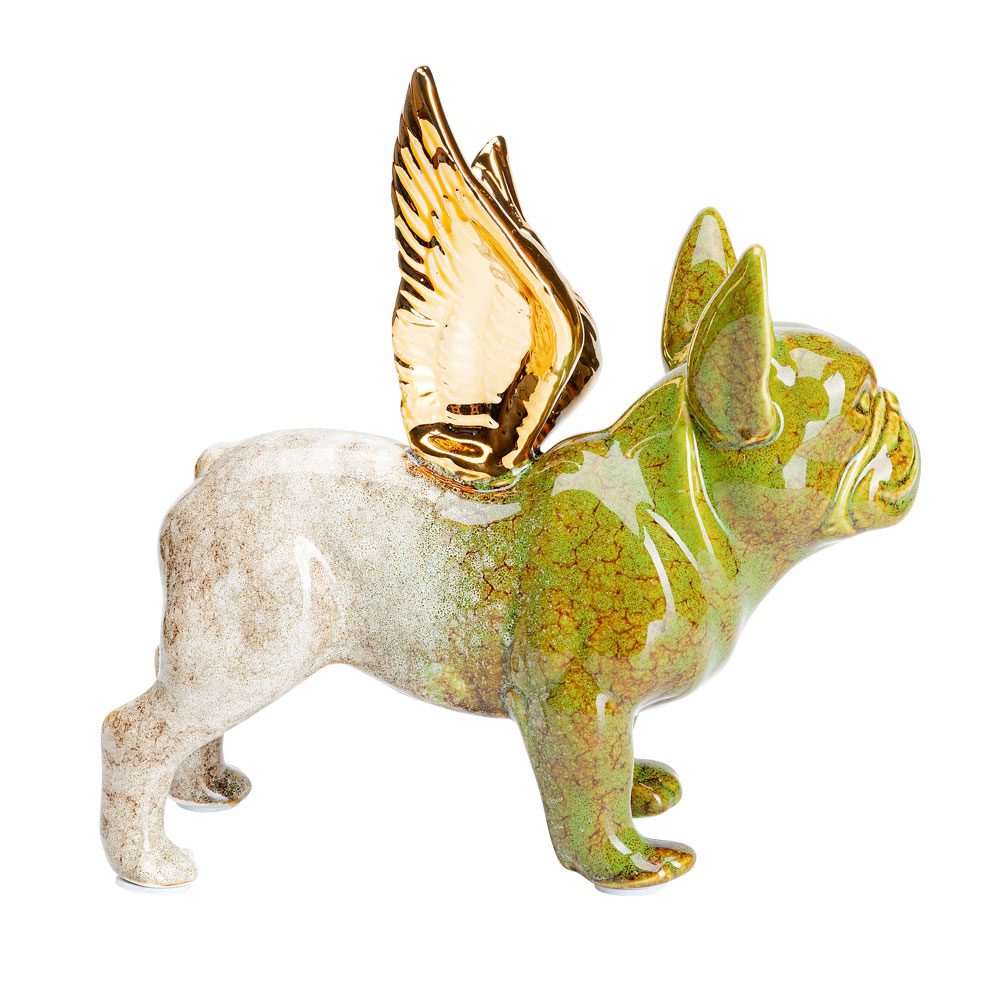 キティ カントレル ピューター製 ルーサイト 泳ぐアシカ 置物 オブジェ