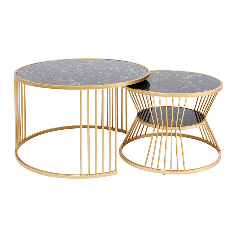 ローマ（2/set） リビングテーブル/ コーヒーテーブル - ローテーブル