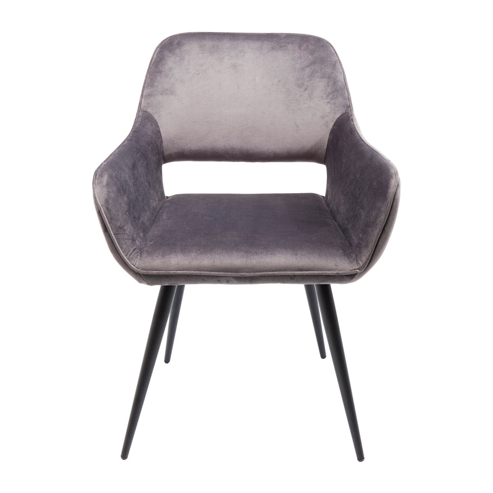 サンフランシスコ グレー アームチェア - ダイニングチェアの通販