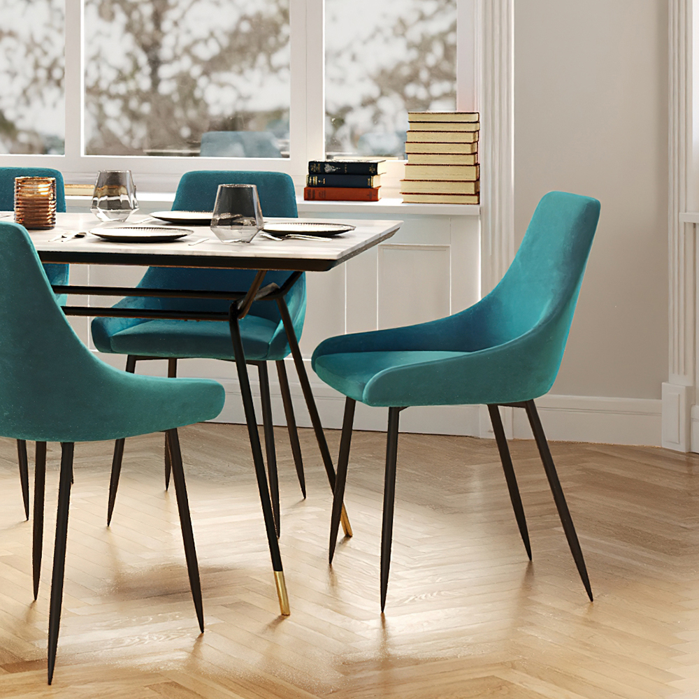 イーストサイド ブルーグリーン ダイニングチェア * - ダイニング