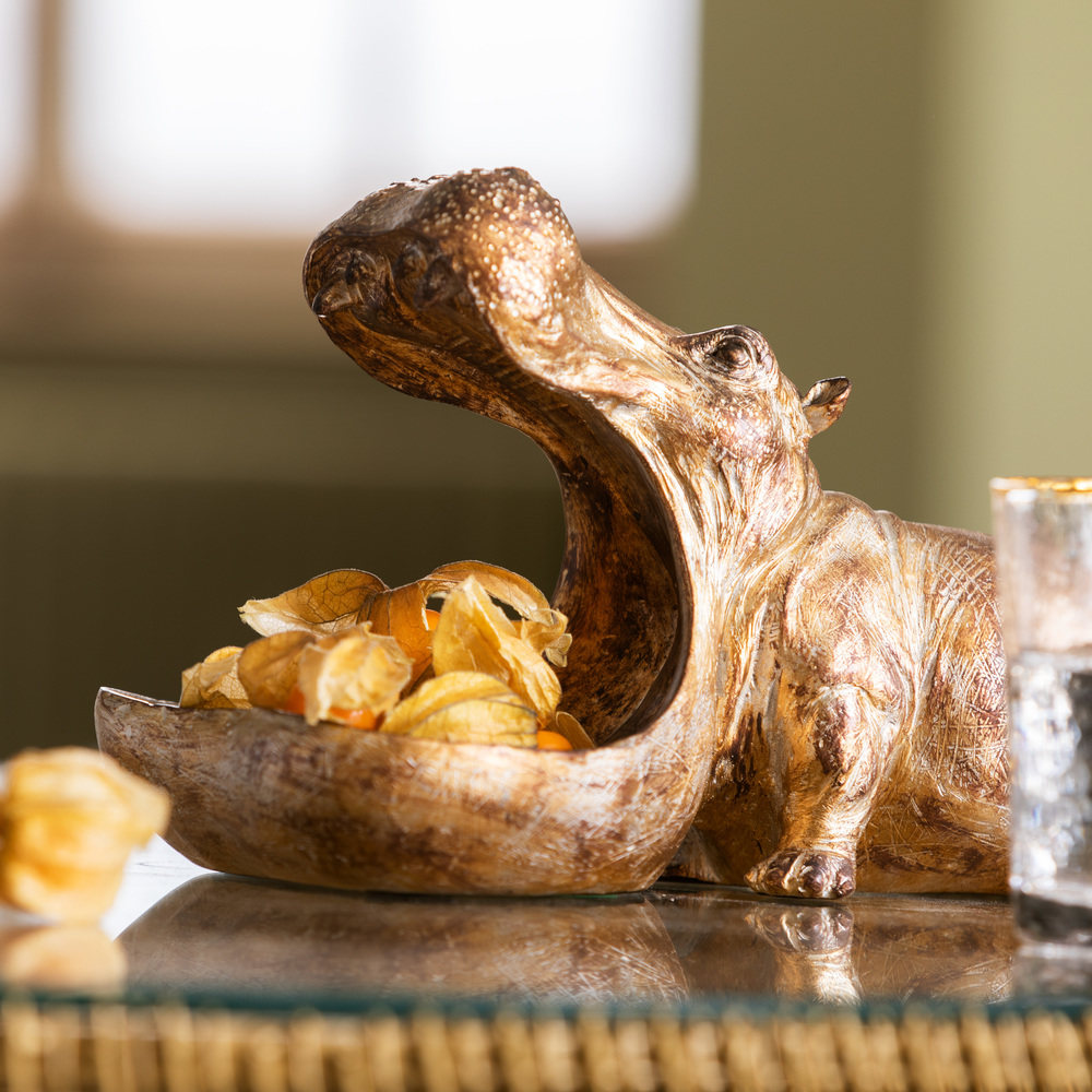 ハングリーヒッポ デコフィギア - オブジェ・置物の通販 ｜【KARE