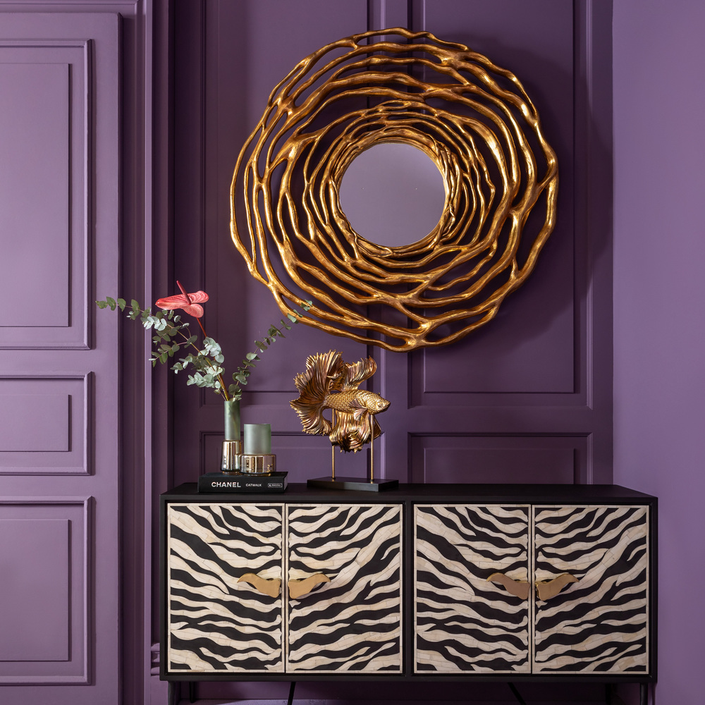 ツィッギー ゴールドO121cm ミラー - ミラー・鏡の通販 ｜【KARE