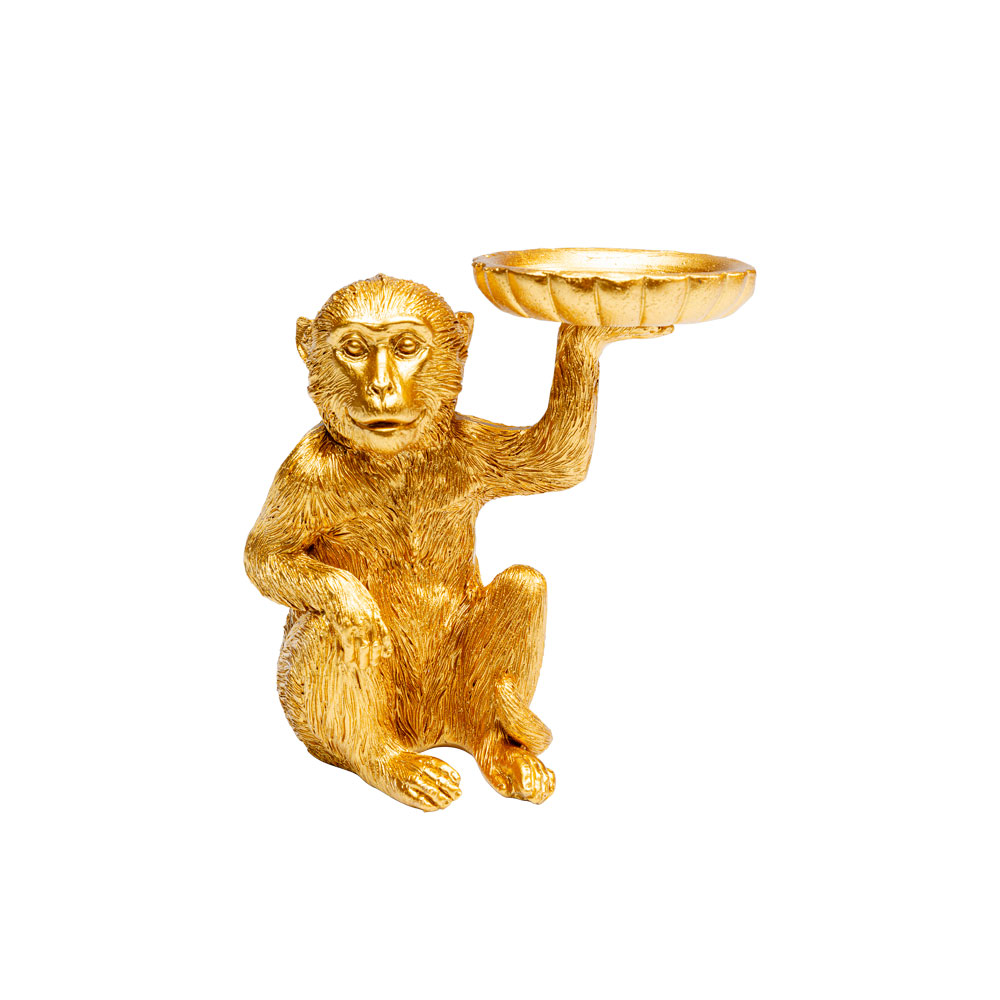 モンキー デコフィギア/ キャンドルホルダー - オブジェ・置物の通販